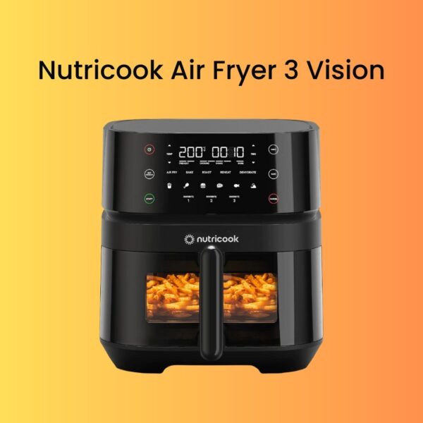 Nutricook Air Fryer 3 Vision with Clear Window