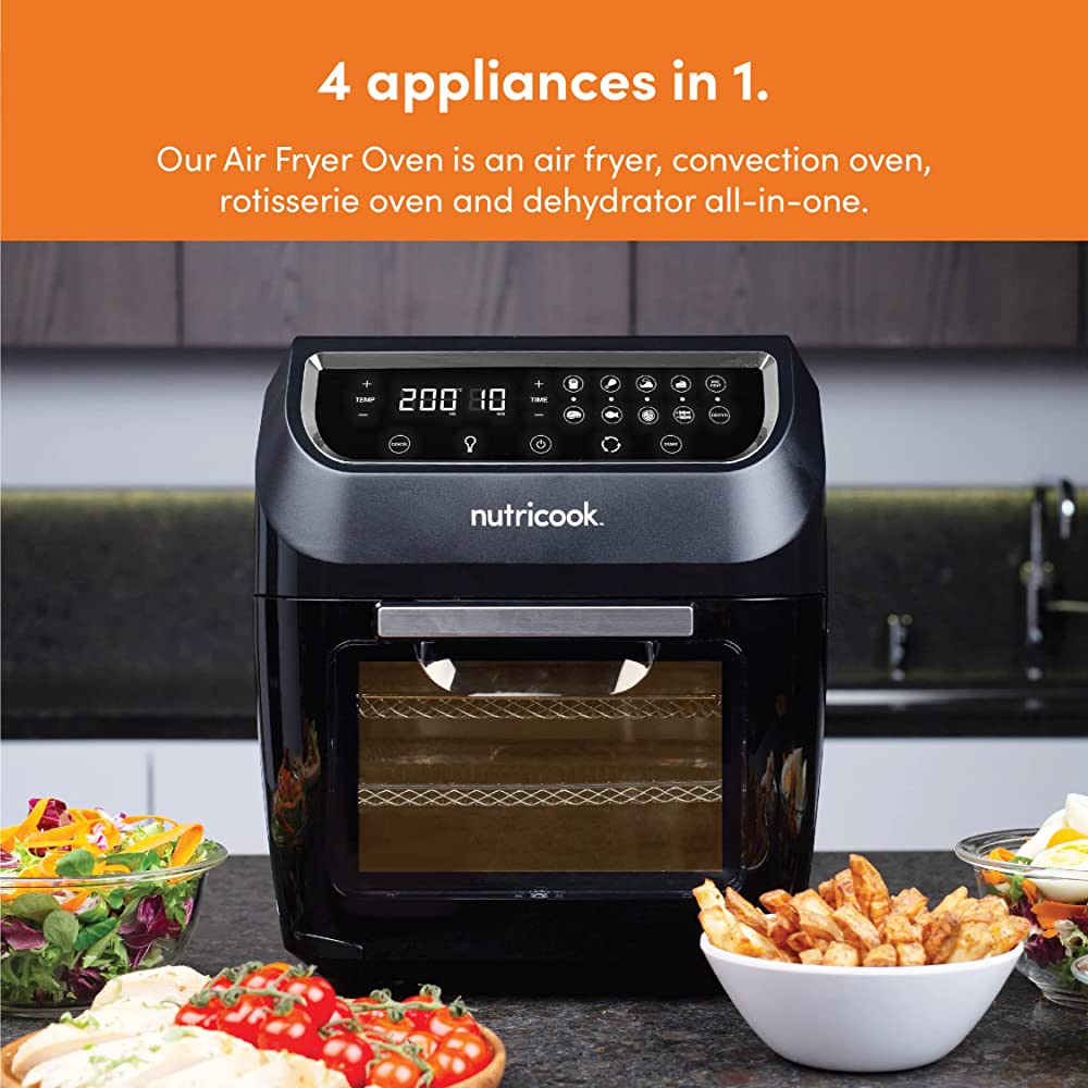 Nutricook Air Fryer Oven, 1800 Watts