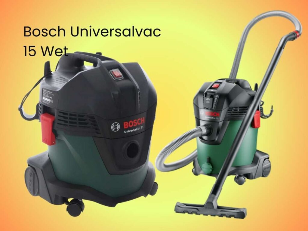 Bosch Universalvac 15 Wet And Dry Vacuum Cleaner With Blowing Function