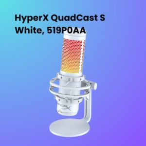 HyperX QuadCast S White, 519P0AA